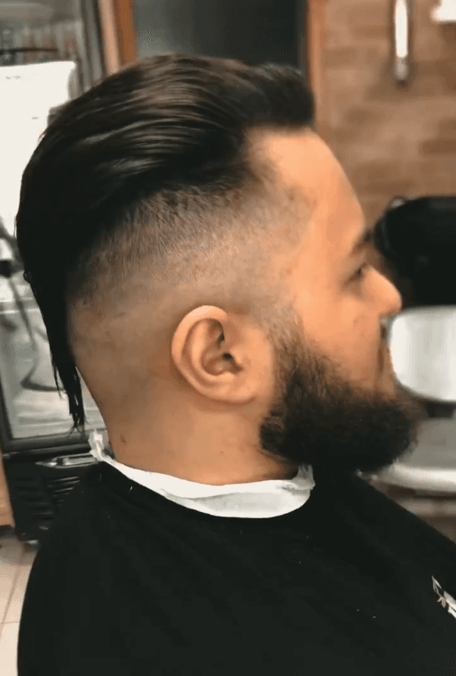 Corte degradê social preciso